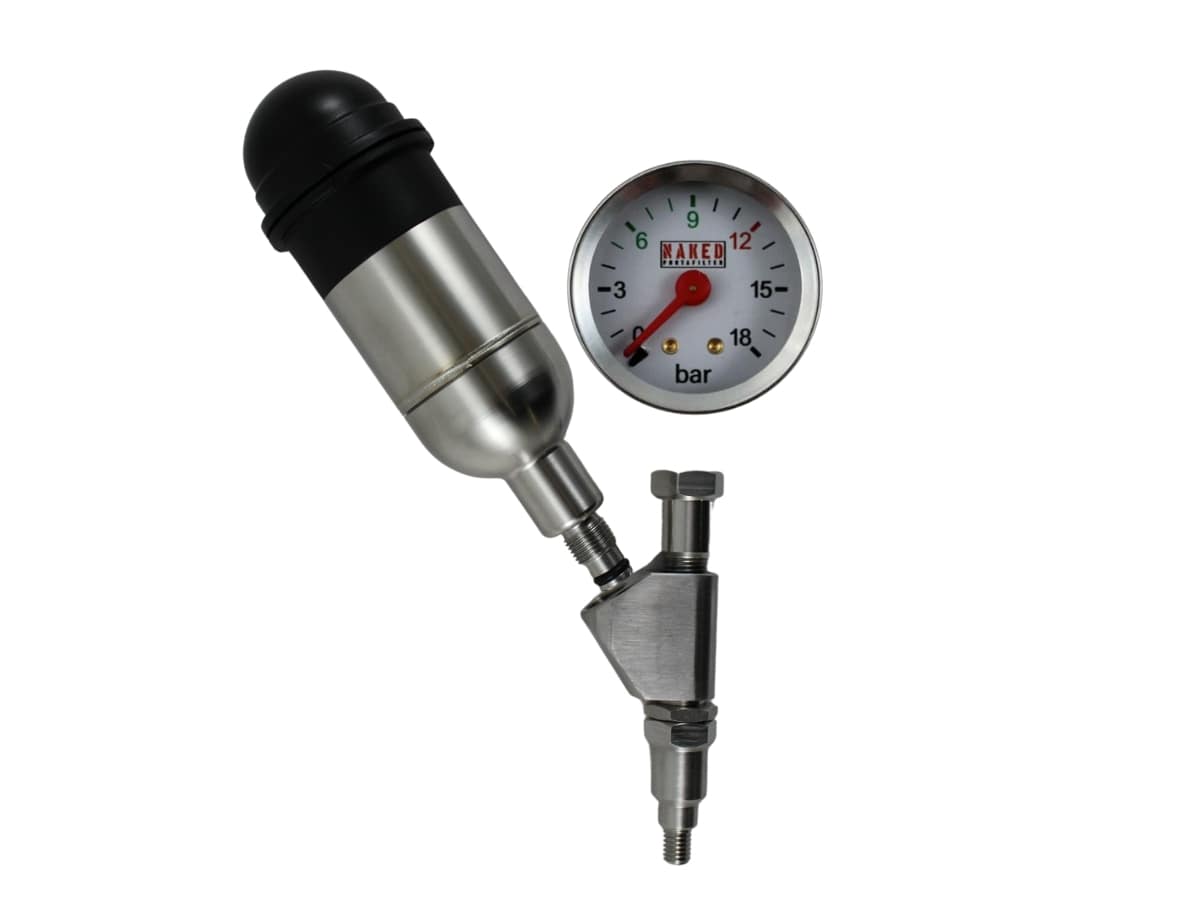 Naked Portafilter | Profileur d’espresso intelligent, manomètre et diviseur