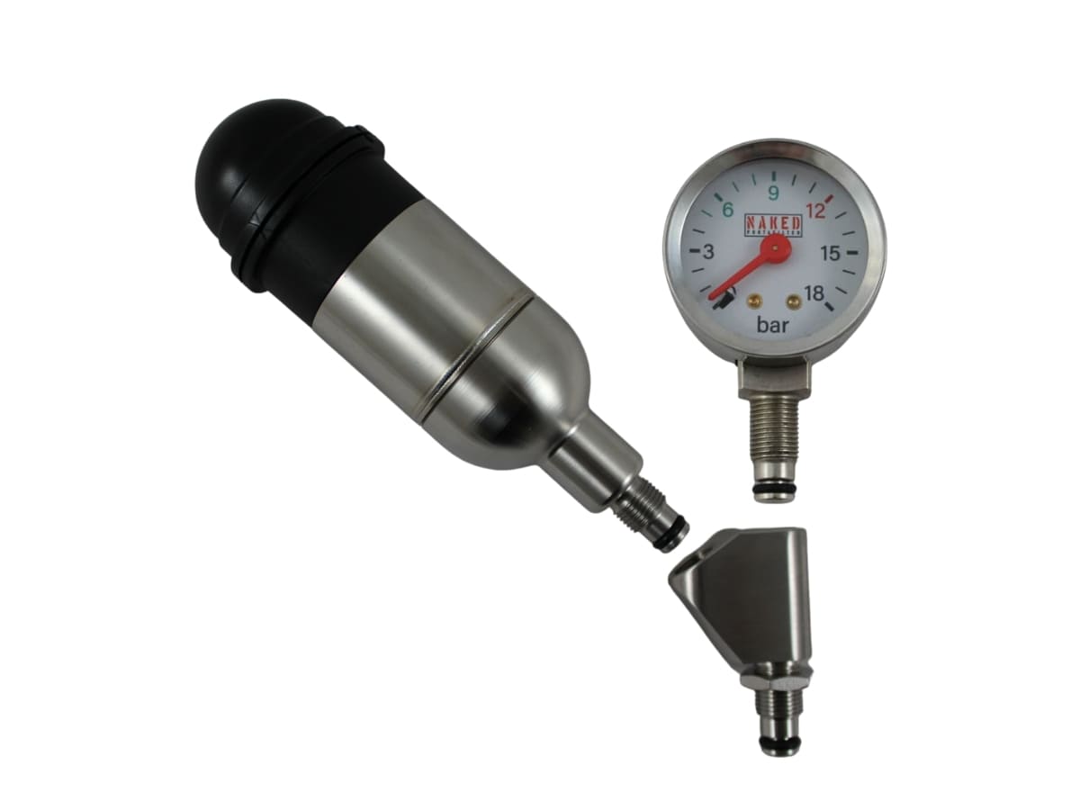 Naked Portafilter | Profileur d’espresso intelligent, manomètre et diviseur