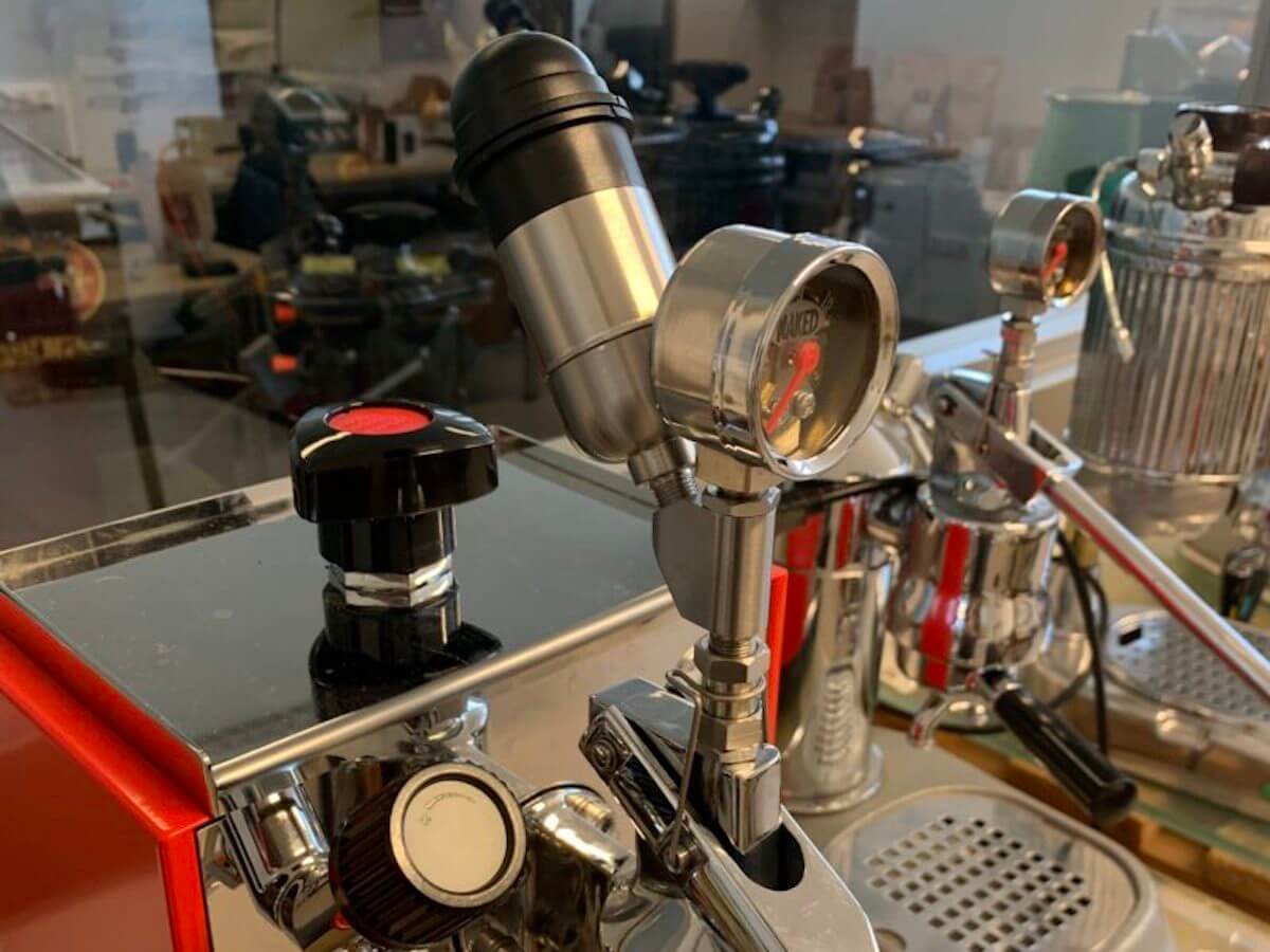 Naked Portafilter | Profileur d’espresso intelligent, manomètre et diviseur