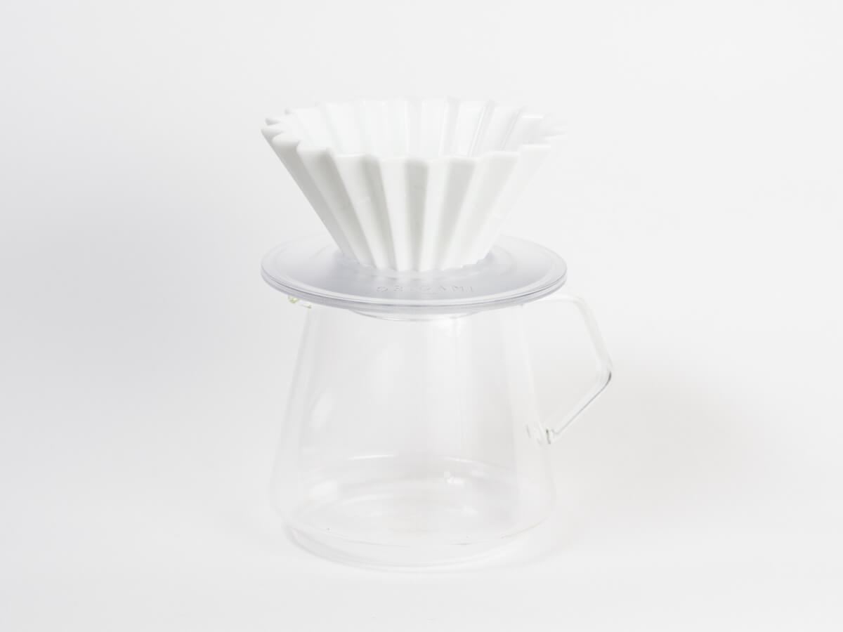 Origami | Cône d’infusion - Blanc (Boîte ouverte)
