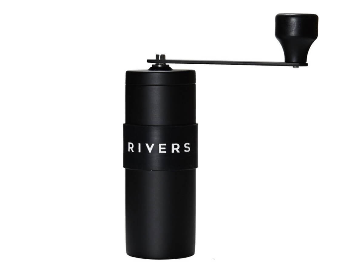Rivers | Moulin à café Grit - Noir mat