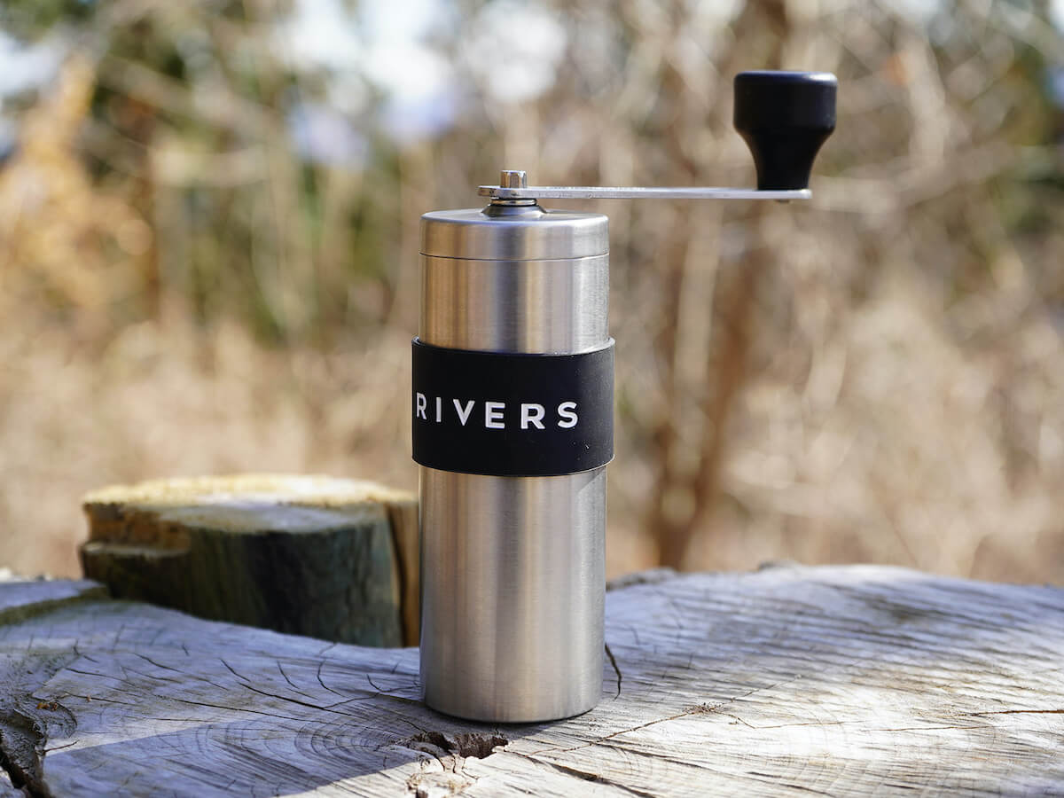 Rivers | Moulin à café Grit - Argent
