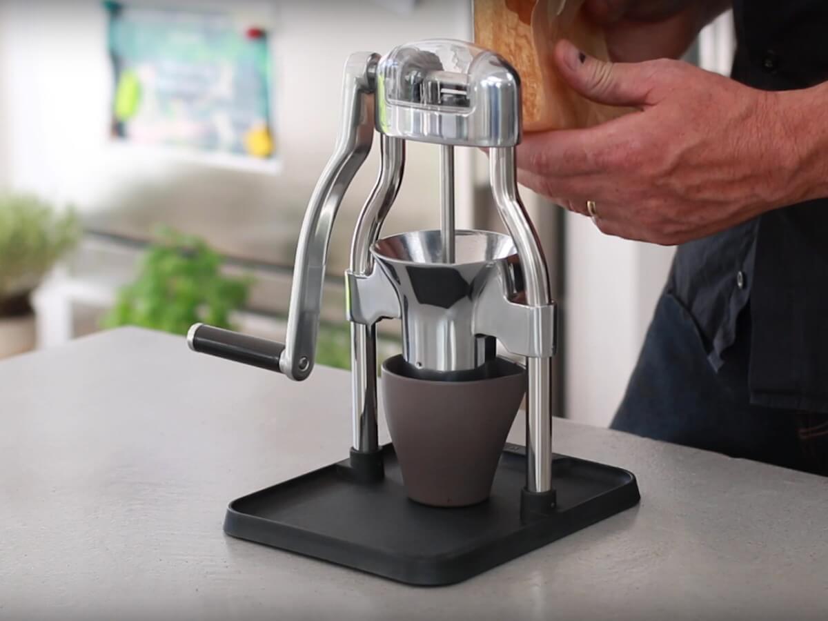 La machine à café manuelle Rok