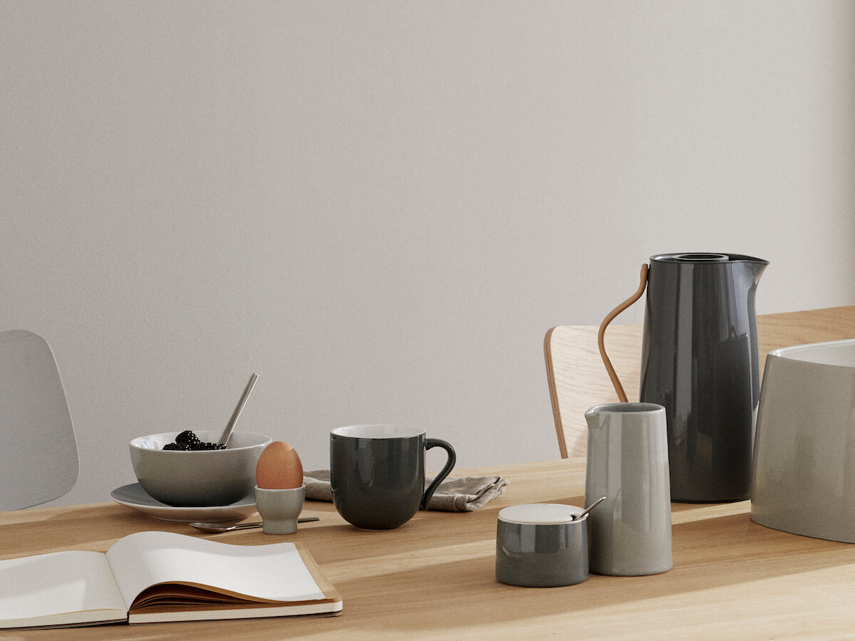 Stelton | Pichet à lait thermique Emma - Gris