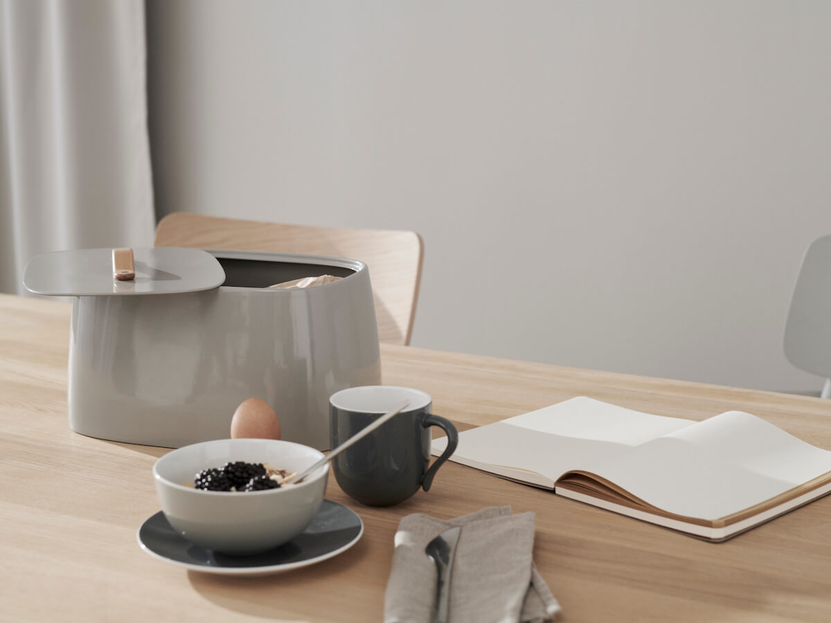 Stelton | Soucoupes Emma - 2 soucoupes - Gris