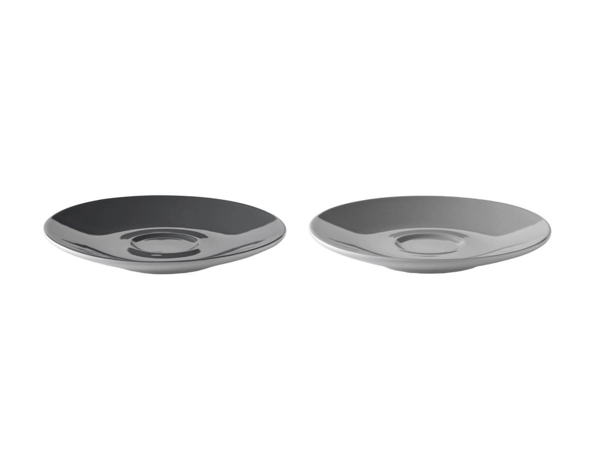 Stelton | Soucoupes Emma - 2 soucoupes - Gris